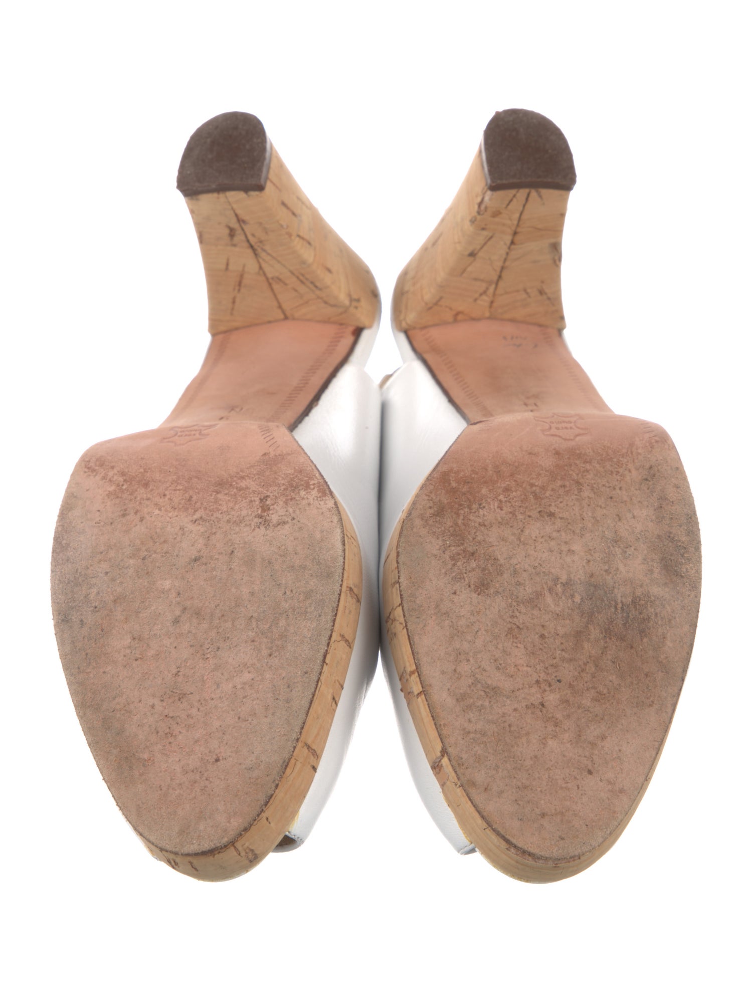 Saks Fifth Avenue Leather Slingback Sandals